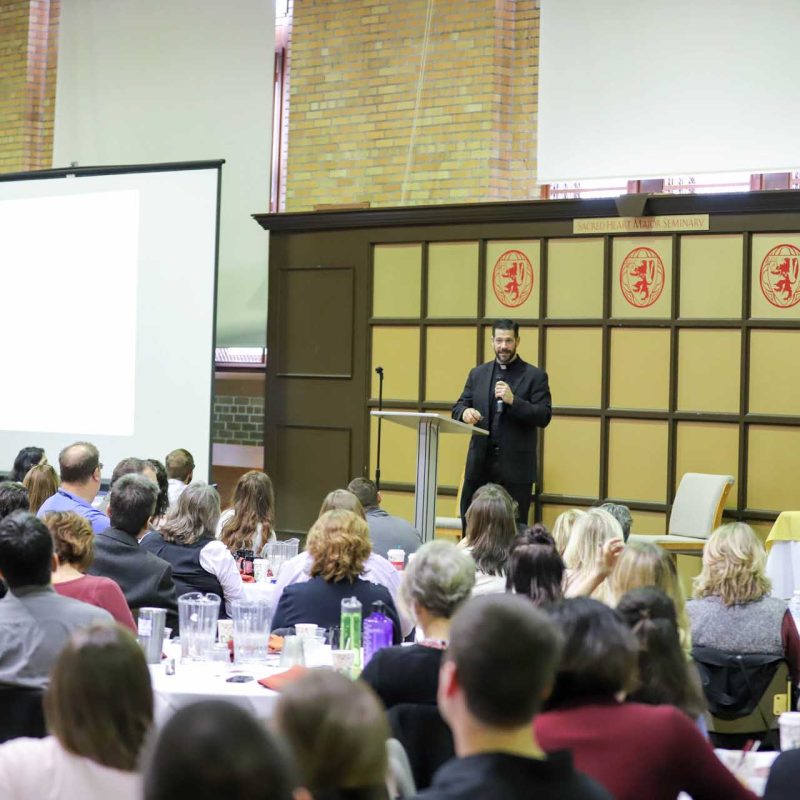 2017 Fr Mike Schmitz Sacred Heart Seminary 8