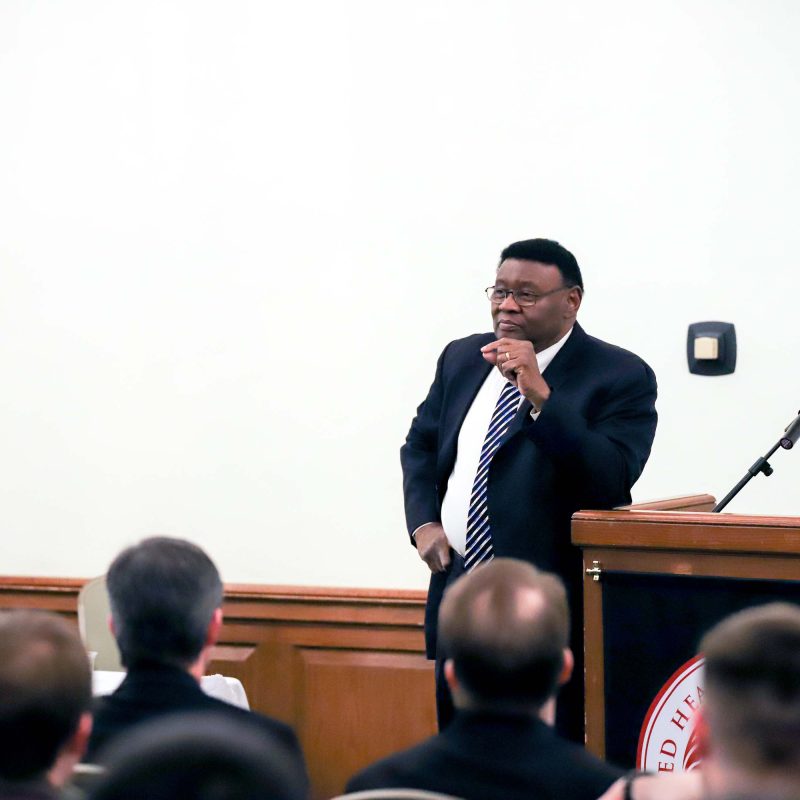 Racism Conference Isaiah Mc Kinnon Fr Donald Archambault 10