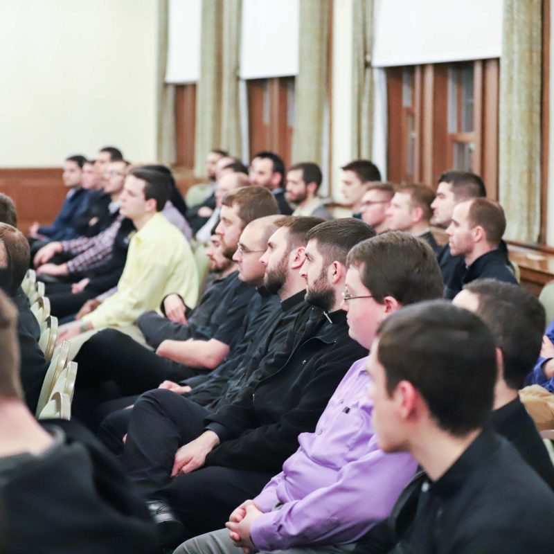 Racism Conference Isaiah Mc Kinnon Fr Donald Archambault 15