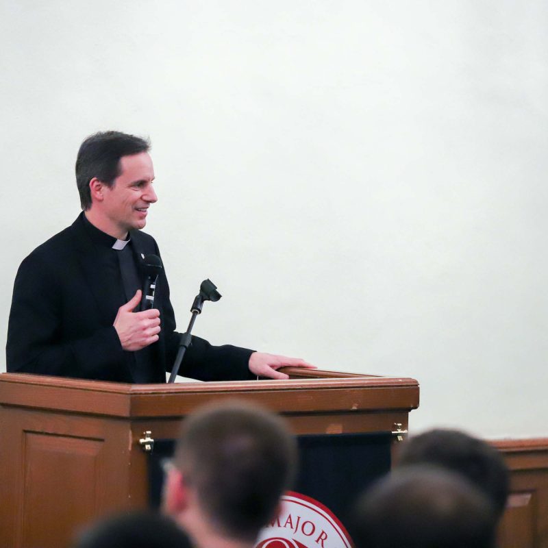 Racism Conference Isaiah Mc Kinnon Fr Donald Archambault