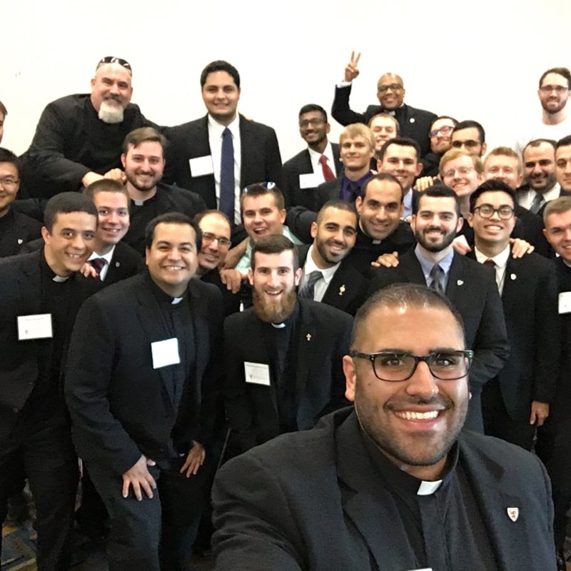 Selfie seminarians gala